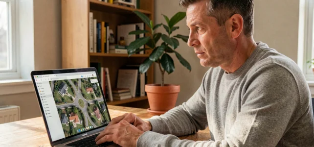 Comment obtenir une vue satellite en direct de ma maison facilement
